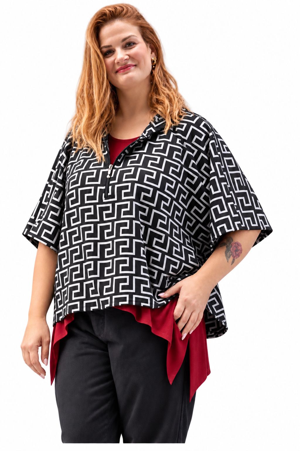 Kapuzen Pullishirt