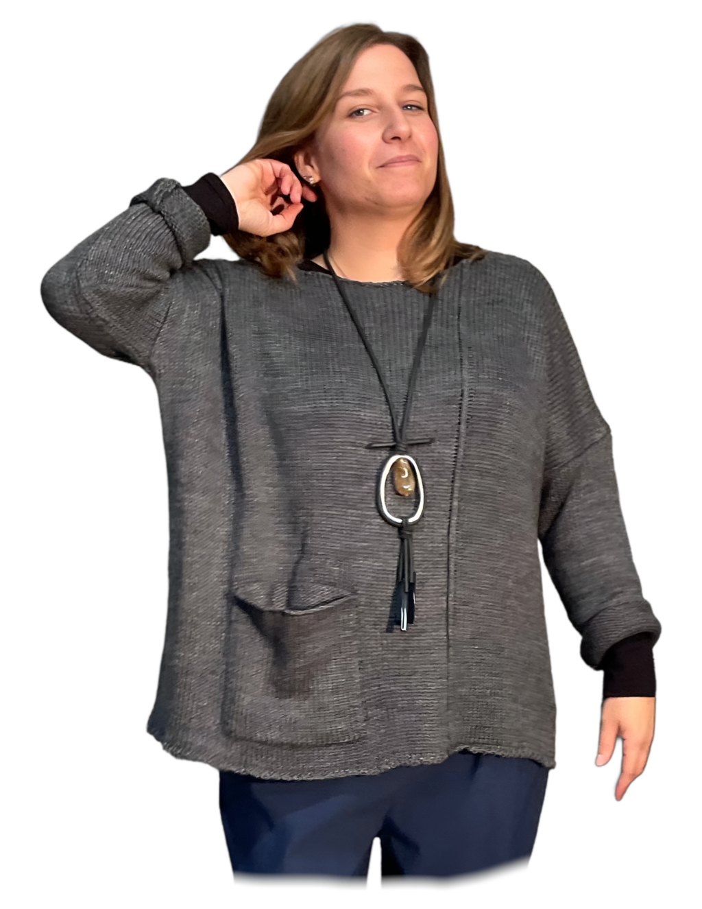 Pullover Kastenform