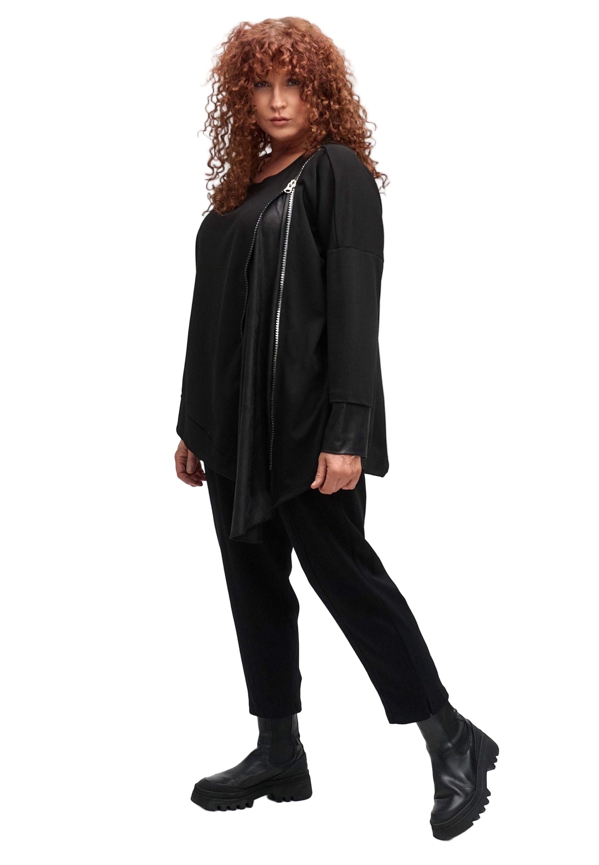 Pullover Shirt mit RV