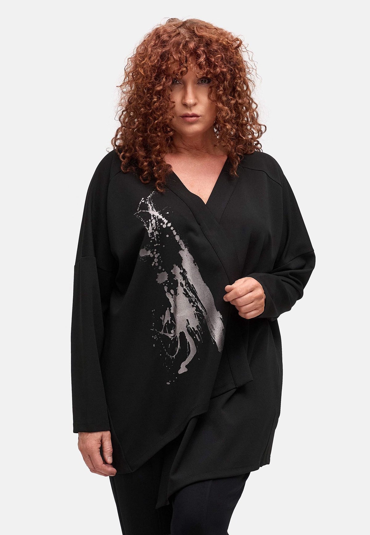 Pullover Shirt asymmetrisch
