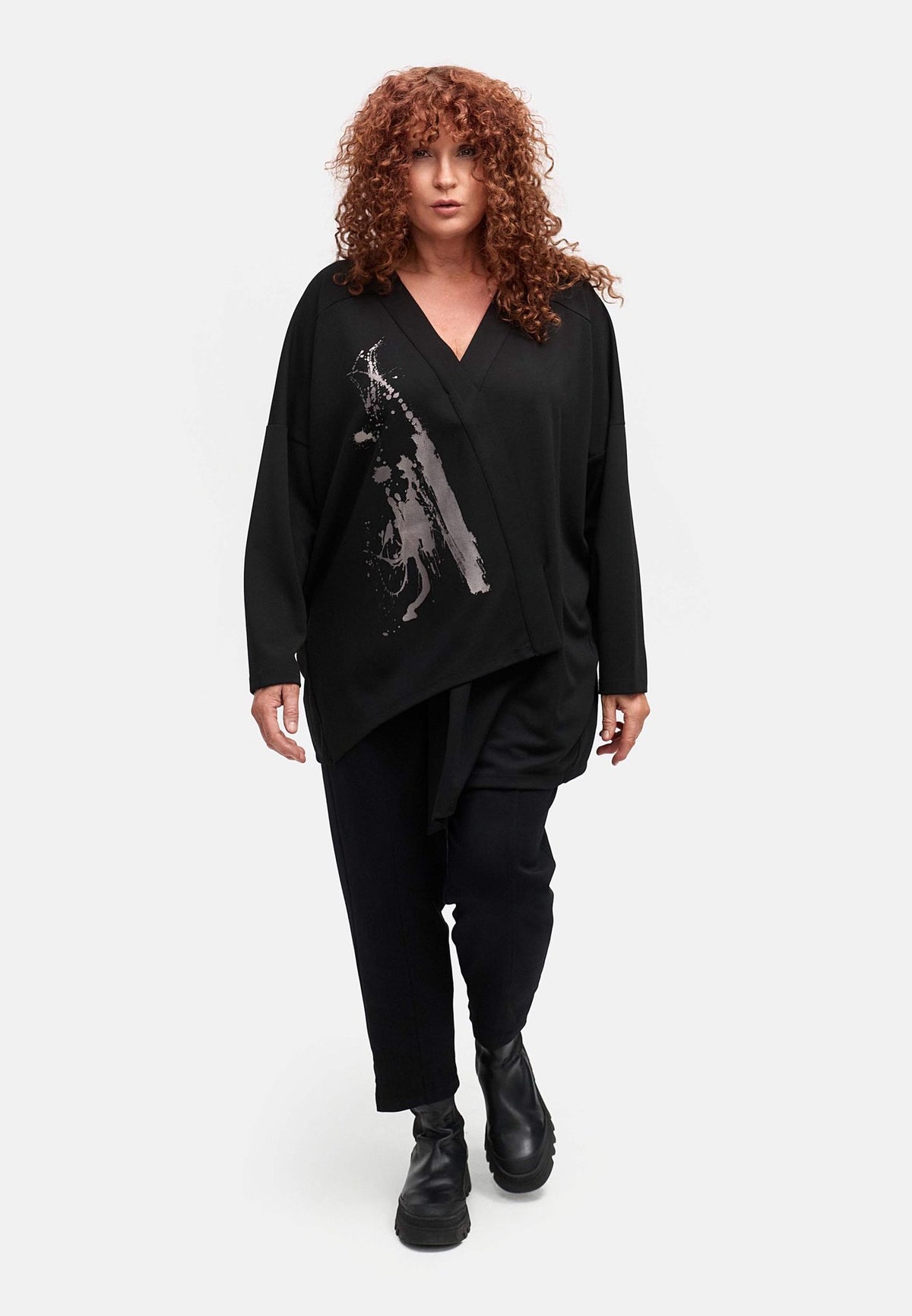 Pullover Shirt asymmetrisch