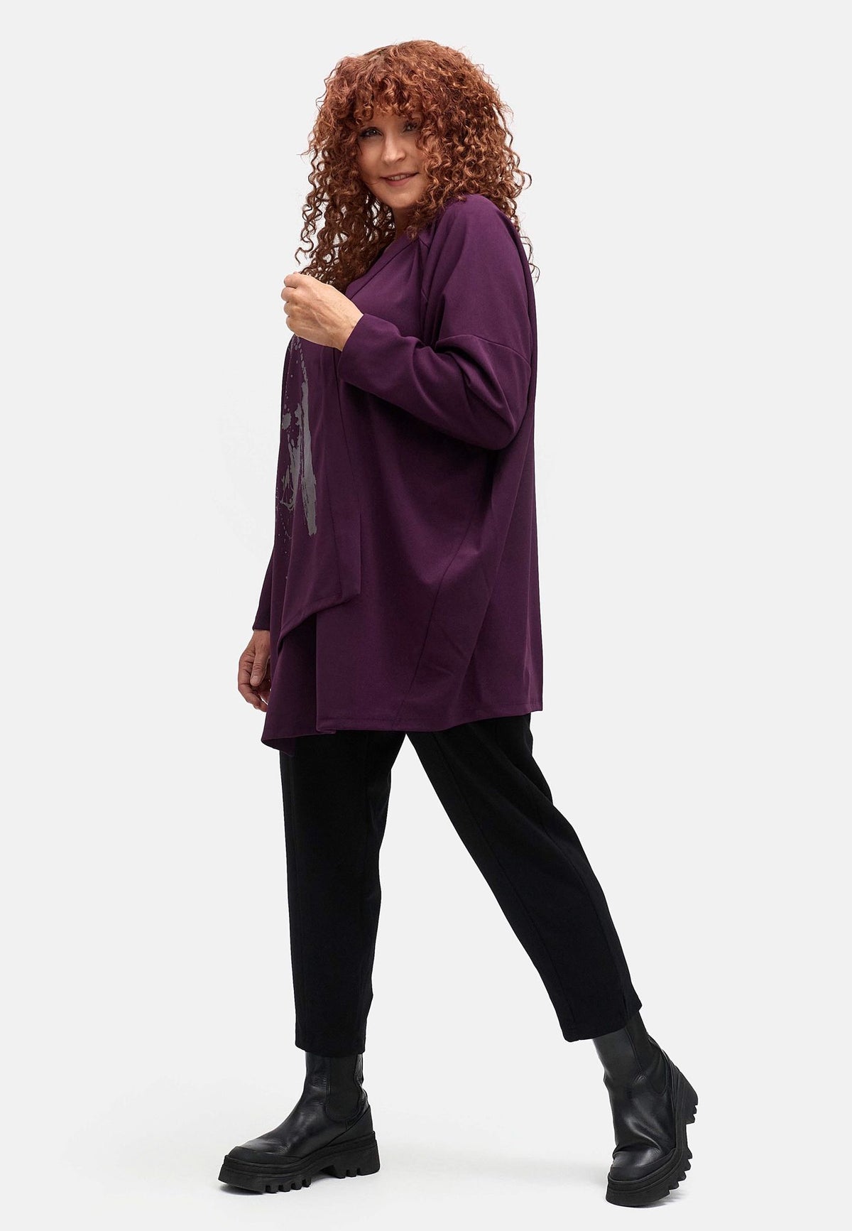 Pullover Shirt asymmetrisch