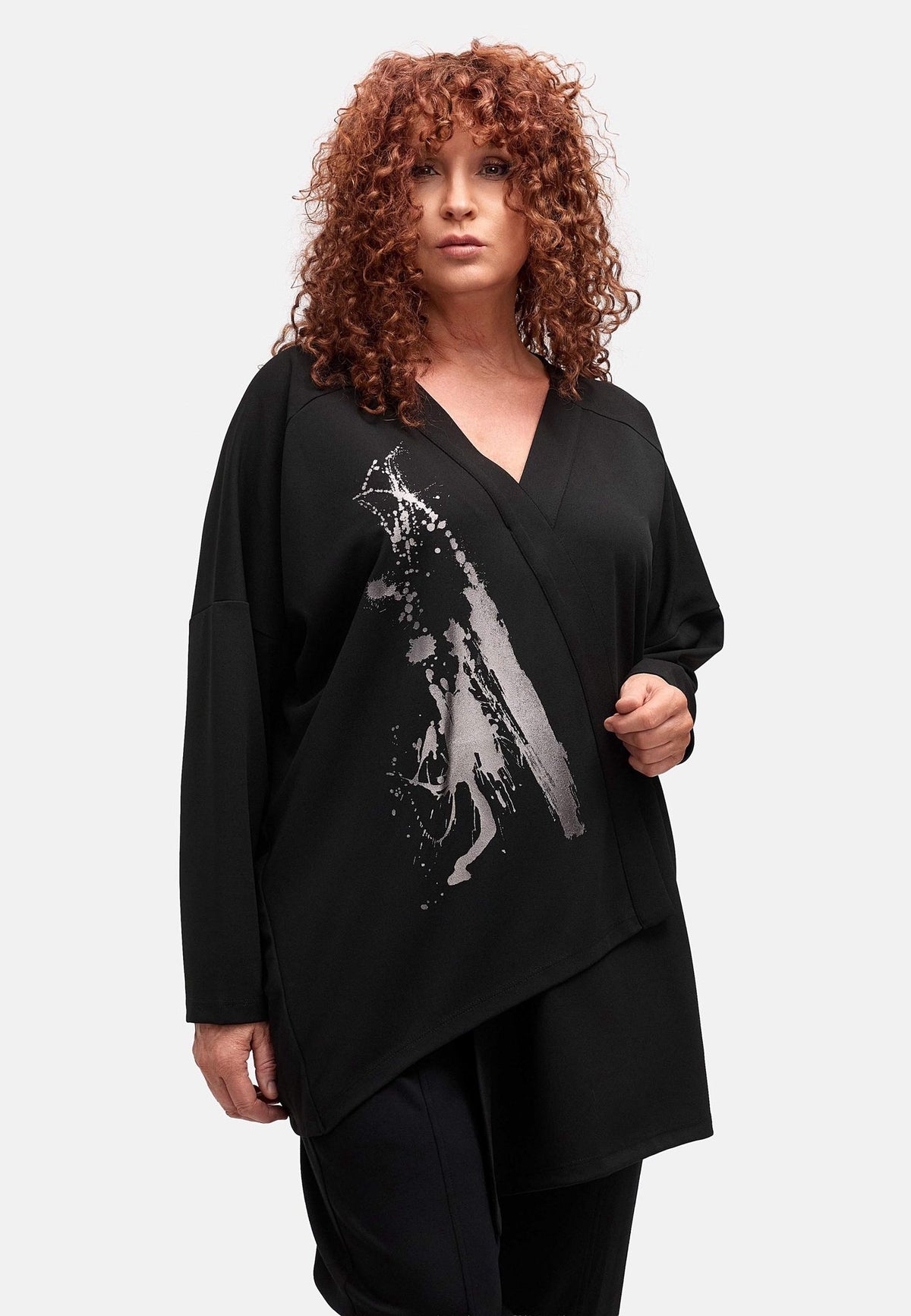 Pullover Shirt asymmetrisch