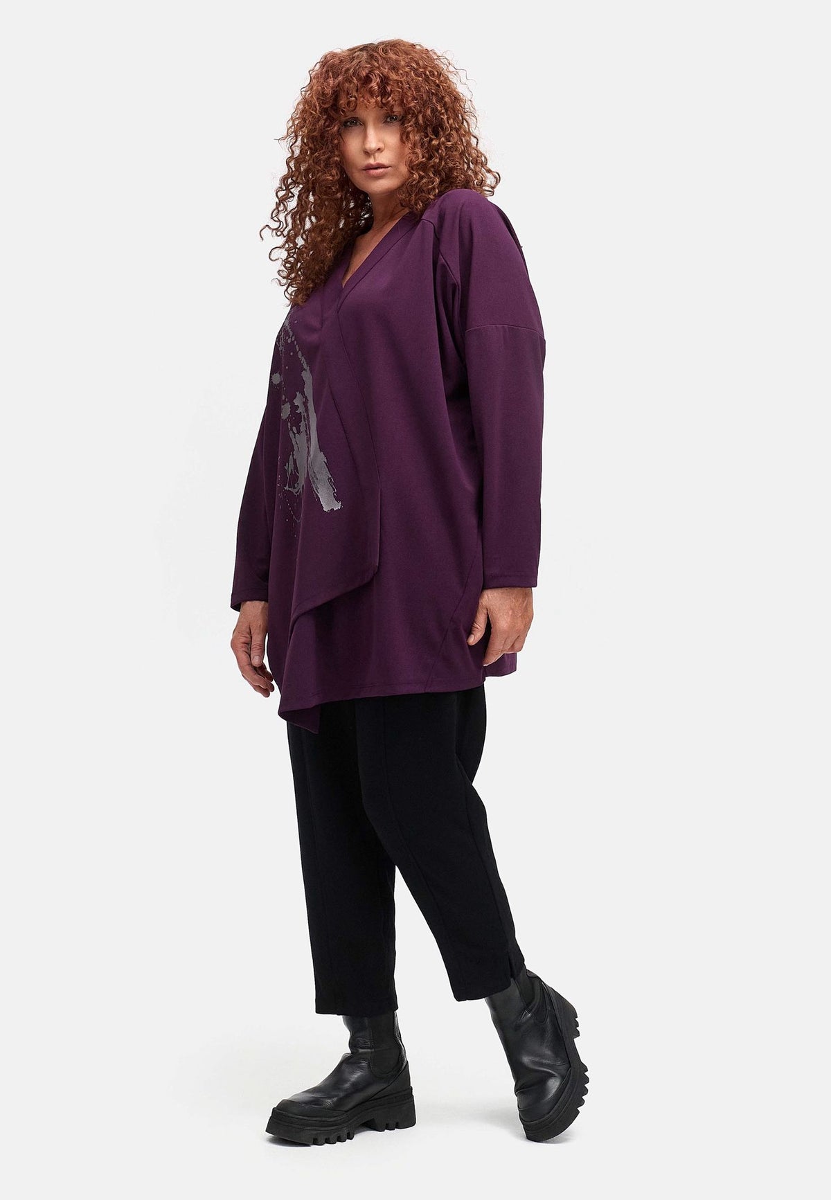 Pullover Shirt asymmetrisch