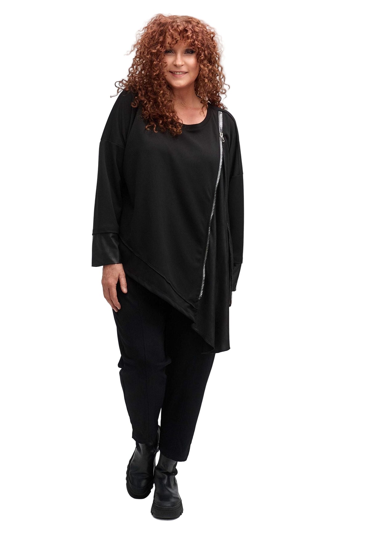 Pullover Shirt mit RV