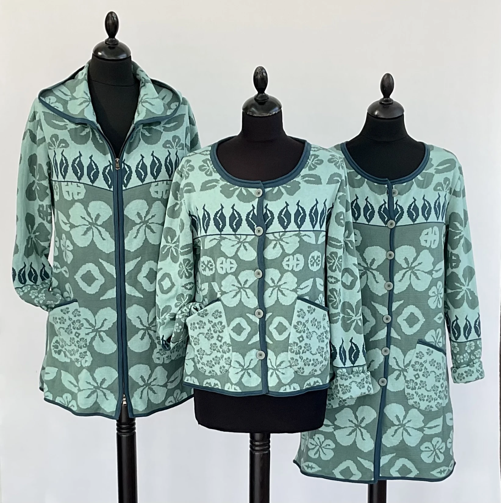 Kleidi Extravagante Damenmode - Grosse Grössen Shop Waschseide